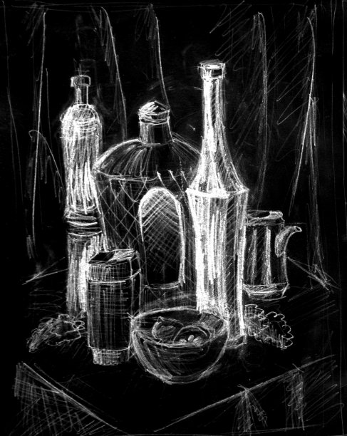 铅笔绘画,素描图片下载