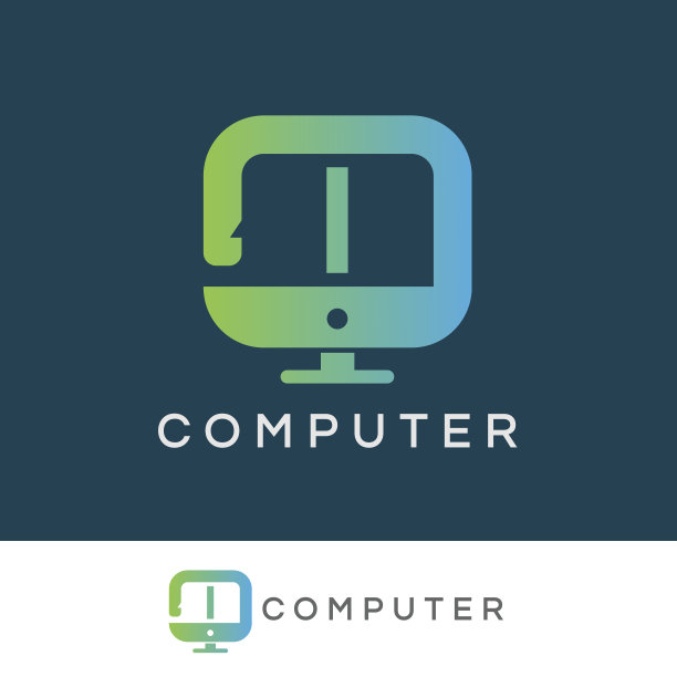 计算机首字母I图标设计图片下载