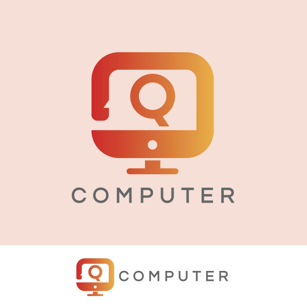 电脑初始字母Q图标设计图片下载