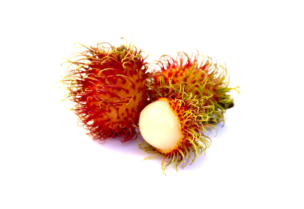 新鲜的红毛丹。图片下载