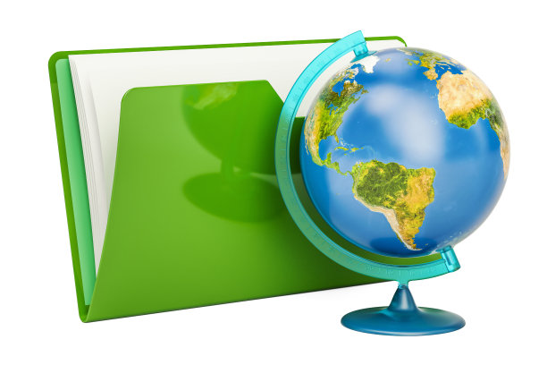 地球的地理地球仪，3D渲染图片下载