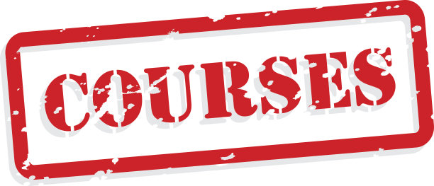 课程橡皮图章矢量图片下载