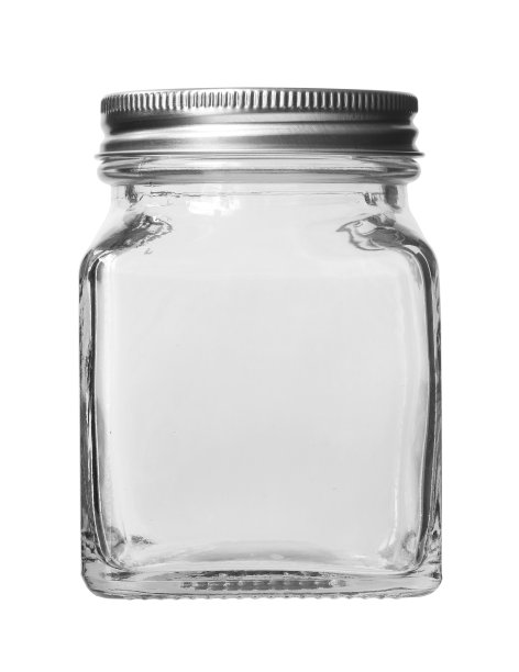 立方形状的筒孤立在白色背景裁剪路径图片下载