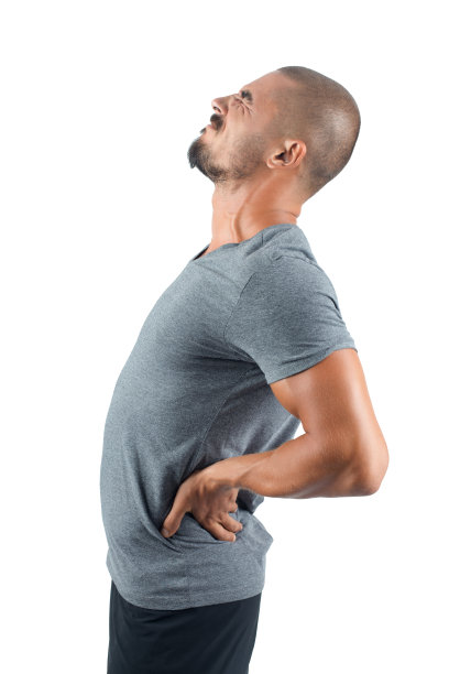 背部疼痛素材图片