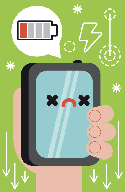 电量不足无能量问题连接图矢量悲伤不工作故障图片下载