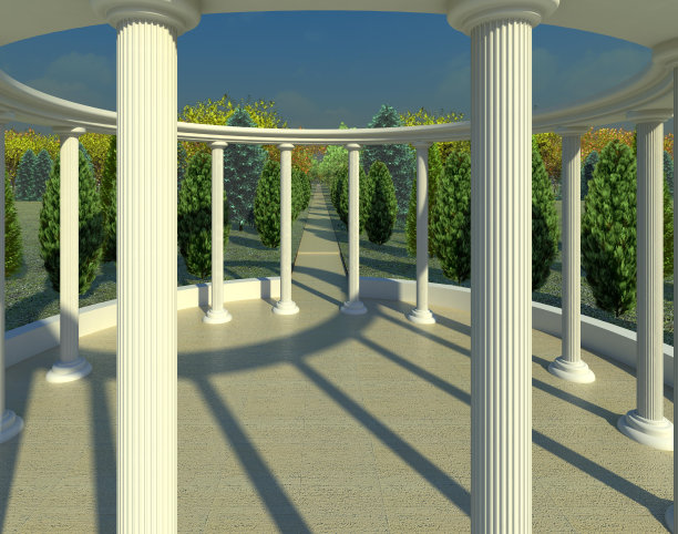 公园庙1。收集。图片下载