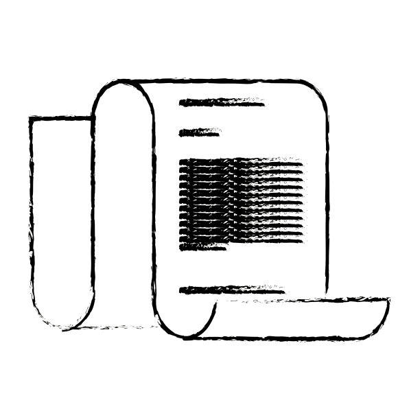 黑白模糊连续单片合同文件图片下载
