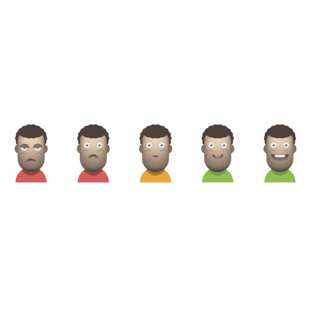 客户满意度头像图标图片下载