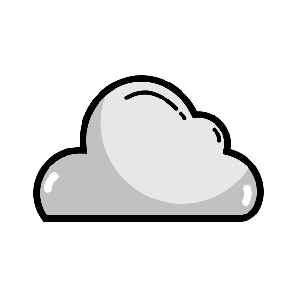 在天空中线好云天气设计图片下载