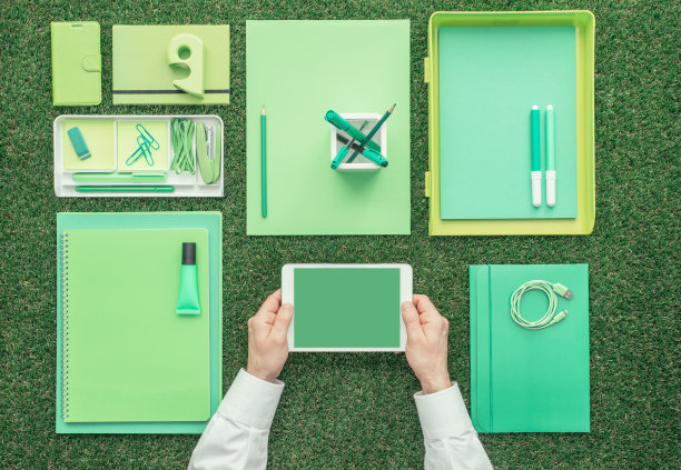 绿色商业和传播图片下载