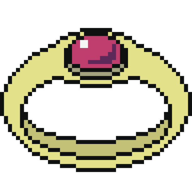 矢量像素艺术卡通图片下载