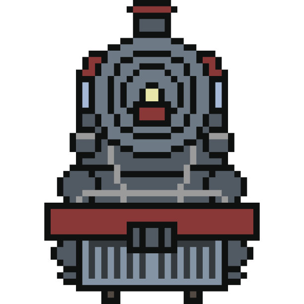 矢量像素艺术卡通图片下载