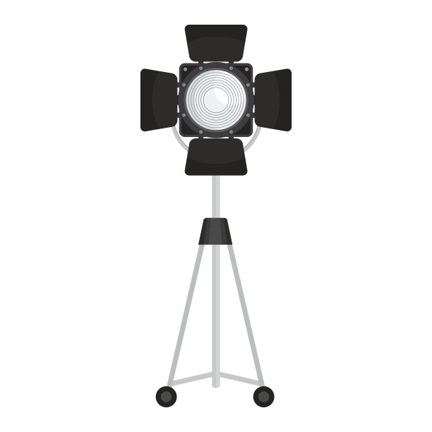 颜色聚光灯图标图片下载