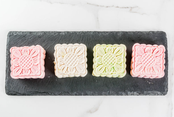 冰皮月饼素材图片