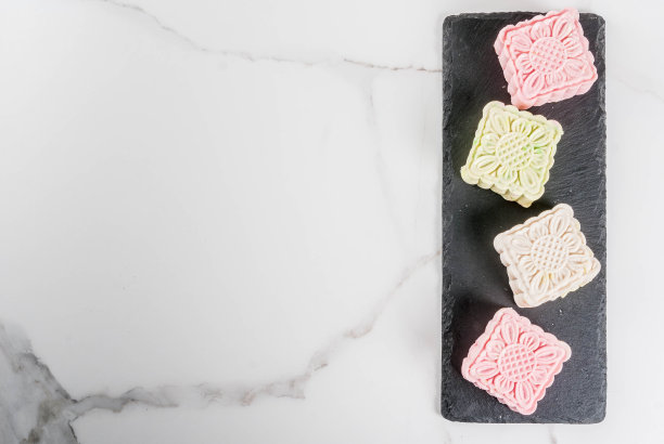 冰皮月饼素材图片