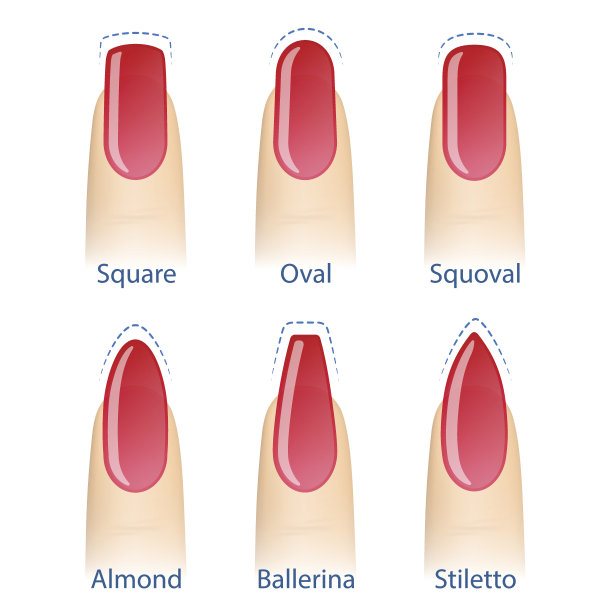 一套指甲形状图片下载