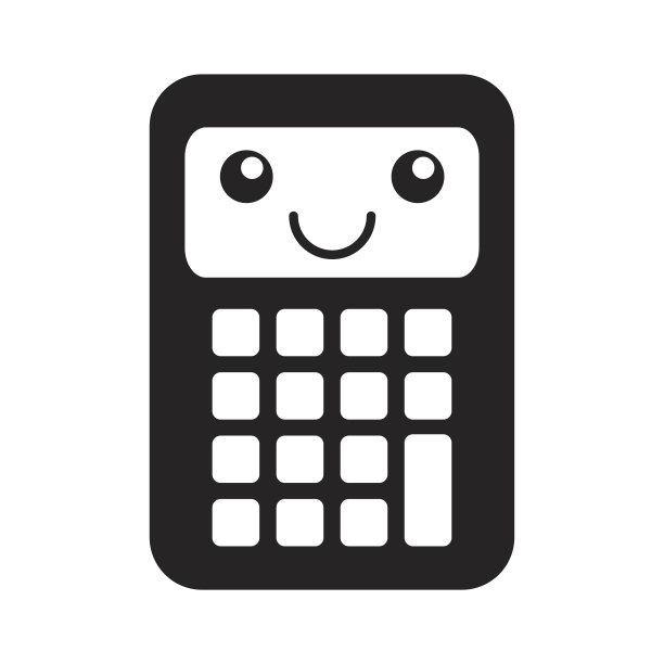 可爱卡通计算器数学形象图片下载