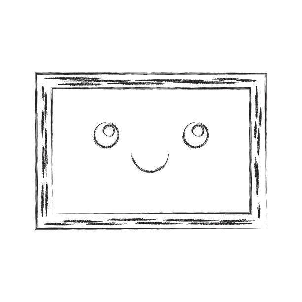 黑板学校卡哇伊字符图片下载