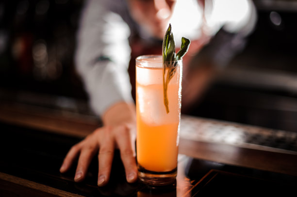 杏和鼠尾草酸。有选择性的重点素材图片