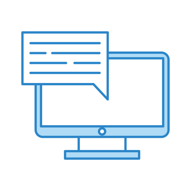 带有语音泡泡的电脑桌面图片下载