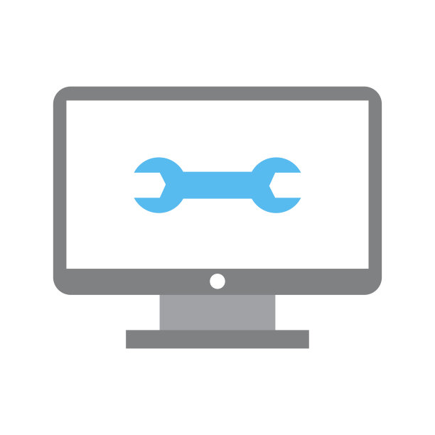 带扳手的电脑桌面图片下载