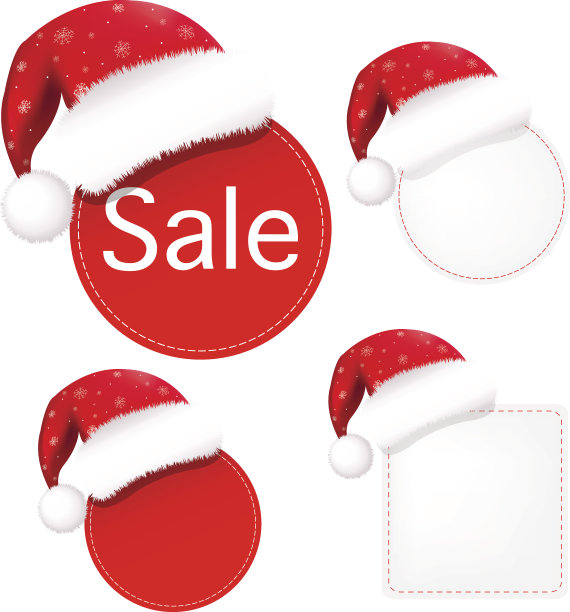 圣诞标语设置图片下载