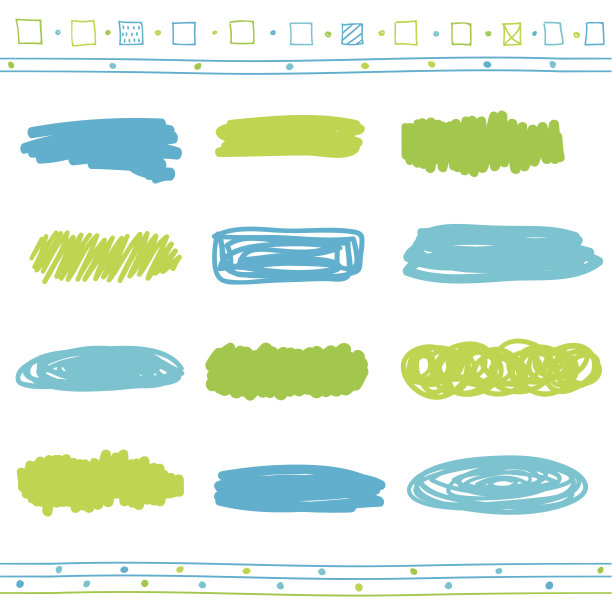 向量集合的涂鸦元素图片下载