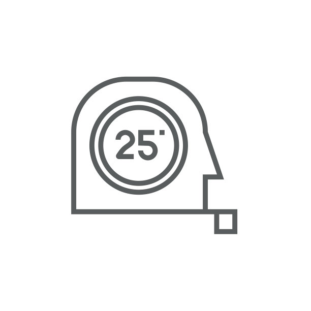 卷尺线图标图片下载