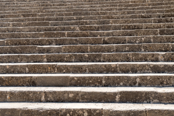 卫城古老楼梯的碎片图片下载