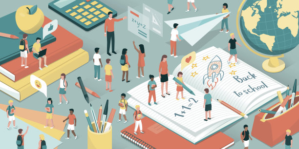 回到学校图片下载