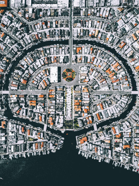 社区鸟瞰图图片下载