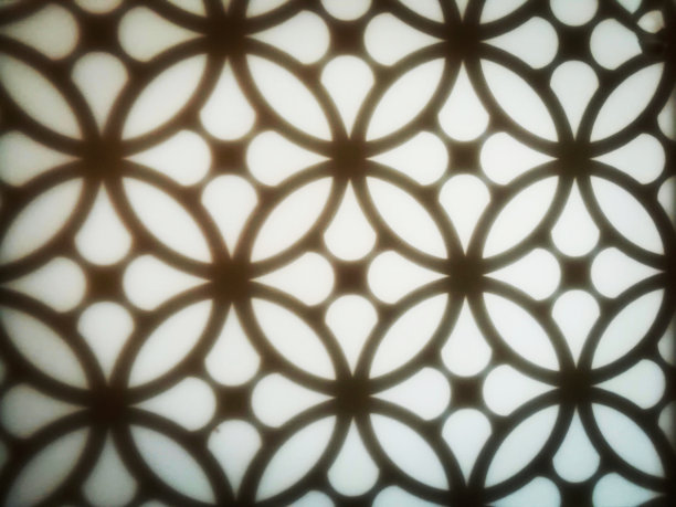 圆和曲线上的光和影。图片下载