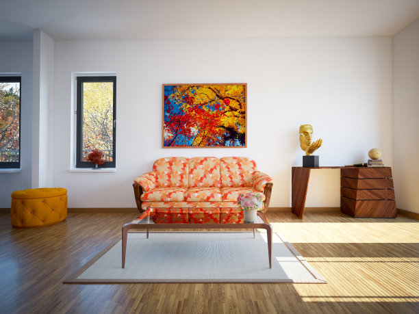 现代客厅素材图片