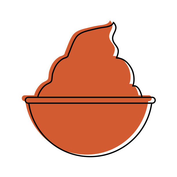 冰淇淋在杯子图标图像图片下载