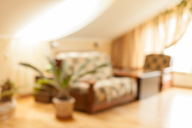 抽象模糊的背景客厅内部图片下载