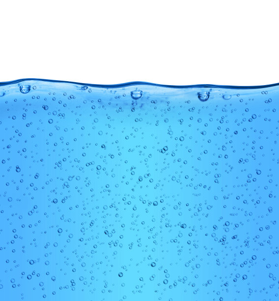 蓝色的化妆品厚胶带泡沫图片下载