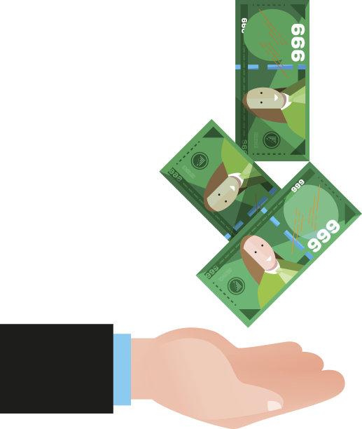 伸出手拿着美元图片下载