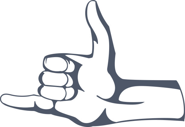 手势:打电话给我，拨我的号码，打电话联系，自信图片下载