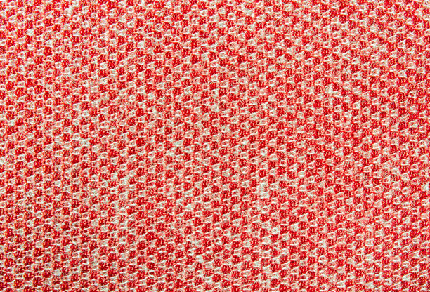 红色针织或针织织物纹理图案背景图片下载
