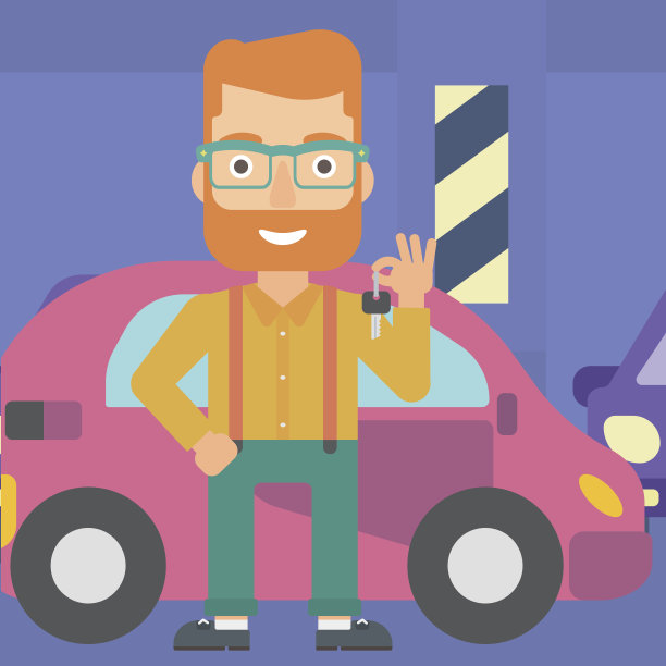 拿着新车钥匙的男人图片下载