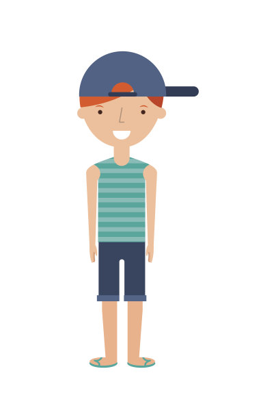 年轻人的暑假设计图片下载