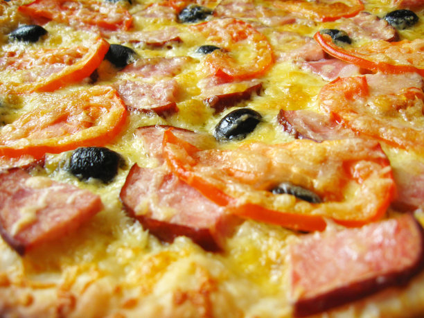 美味的开胃的披萨图片下载