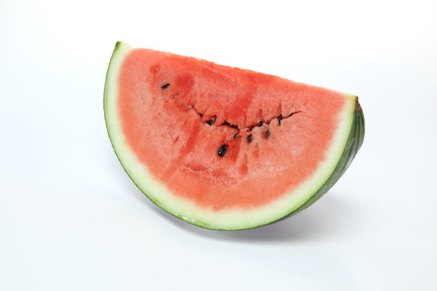 白底上的西瓜图片下载