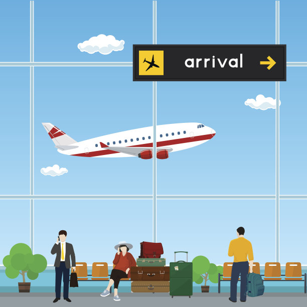 机场的候机室图片下载