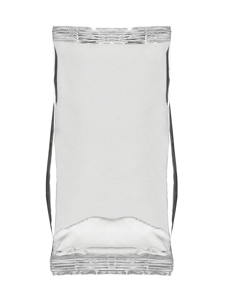 铝制白袋包装食品模板图片下载