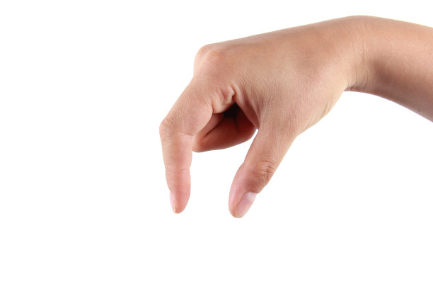 女性手握着东西图片下载