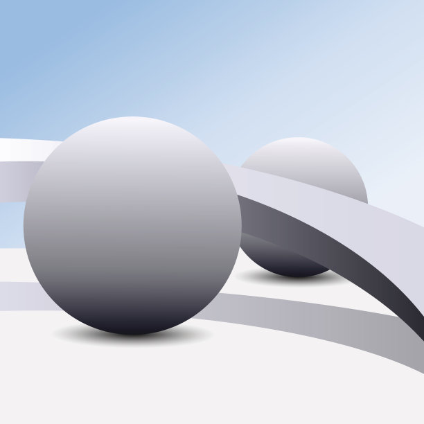 形而上学。球和桥图片下载