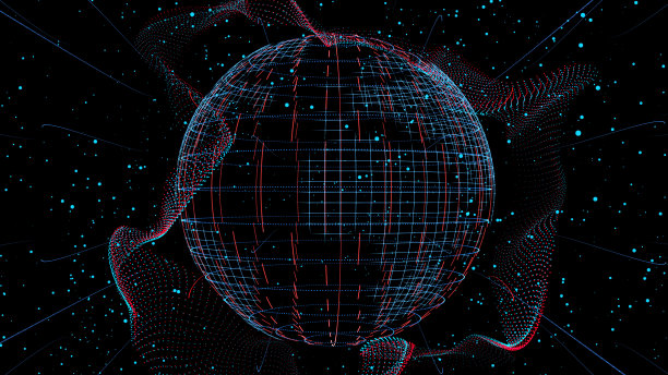 科技地球，数字地球技术的未来图片下载