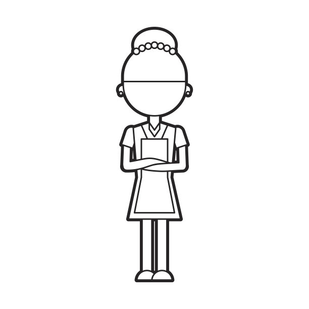 管家头像角色图标图片下载