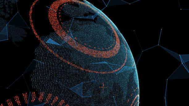 科技地球，数字地球技术的未来图片下载